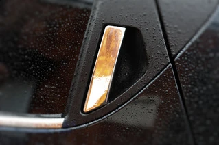 Накладки на ручки (4 шт) Місце під чіп, OmsaLine - Італійська нержавійка для Nissan Juke 2010-2019 рр