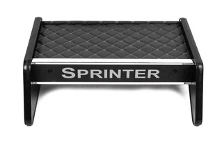 Полиця на панель (1995-2000, Сіра з сірою ниткою) TDI (на панель) для Mercedes Sprinter W901/902/903/904/905 рр