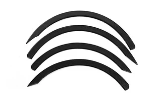 Накладки на арки (4 шт, чорні) для Dacia Logan MCV 2004-2014 рр