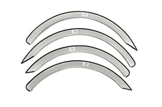 Накладки на арки (4 шт, чорні) для Lada Largus