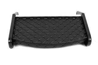 Полиця на панель (2001-2010, Чорна з чорною ниткою) для Opel Vivaro рр