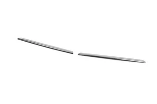 Накладки на решітку 2014-2018 (2 шт, нерж) для Hyundai I-20 рр