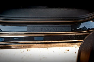 Накладки на пороги DDU (4 шт, пластик) для Volkswagen Passat B7 2012-2015рр
