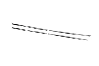 Накладки на решітку Хром 2019-2025 (4 шт, нерж) OmsaLine - Італійська нержавейка для Volkswagen T6