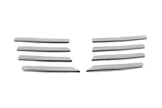 Накладки на решітку (нерж) 2001-2003 для Volkswagen Polo рр