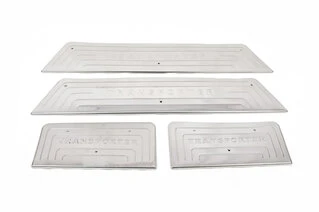 Накладки на пороги OmsaLine (нерж) глянцеві 4 штуки для Volkswagen T6