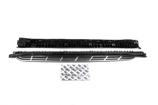 Бокові пороги підніжки (2 шт., алюміній) для Porsche Cayenne 2018- рр