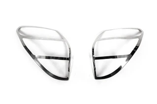 Накладка на стопи 2006-2009 (2 шт., нерж) для Toyota Rav 4 рр