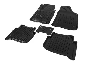 Килимки Stingray 3D (5 шт, поліуретан) для Volkswagen Touran 2010-2015 рр