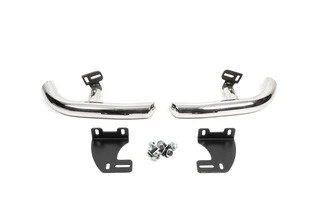 Задні куточки AK003 (2 шт., нерж) для Hyundai Santa Fe 2 2006-2012 рр