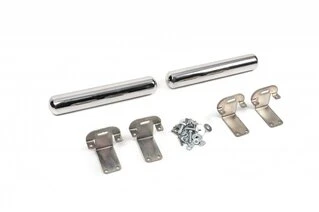 Бічні труби за заднім колесом (2 шт., нерж) ExtraLong, 60мм для Volkswagen Crafter 2006-2016 рр