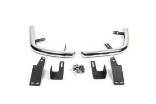 Задні куточки AK003 (2 шт., нерж) для Toyota Land Cruiser Prado 120