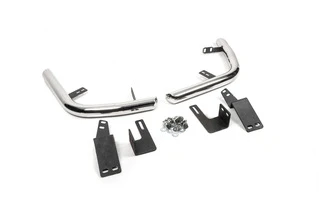 Задні куточки AK003 (2 шт., нерж) для Toyota Land Cruiser Prado 120