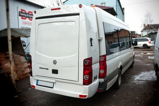 Навісний багажник (під фарбування) для Volkswagen Crafter 2006-2016 рр