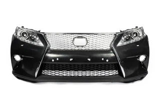 Передній бампер F-Sport (рестайлінг) 2009-2012, з фарами для Lexus RX рр