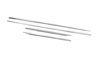 Молдинг дверний OmsaLine (4 шт, нерж) для Ford B-Max 2012-2017 рр