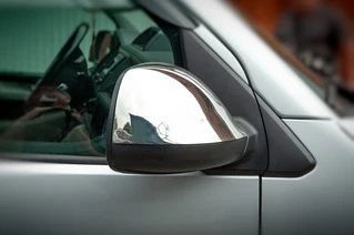 Накладки на дзеркала (2 шт, нержавіюча сталь) OmsaLine - Італійська нержавійка для Volkswagen T6