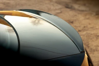 Спойлер LIP (Sunplex, чорний) (119,2см* 7,3см) для Skoda Superb 2015-2024 рр