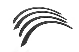 Накладки на арки (4 шт, чорні) для Fiat Punto Grande/EVO 2006-2018 рр