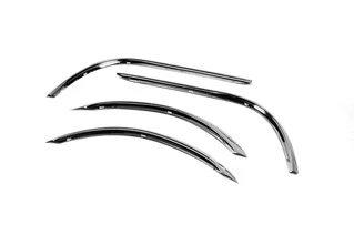 Накладки на арки (4 шт, нерж) для Daewoo Nexia