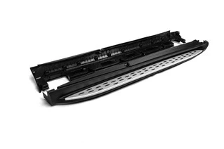 Бокові пороги Оригінальний дизайн (2 шт., Алюміній) для Mercedes GLE/ML сlass W166