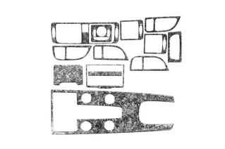 Накладки на панель Титан для Volvo S40 2004-2012 рр