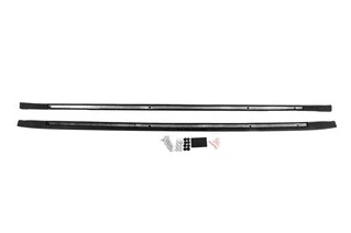 Рейлінги Чорні 2008-2015рр. (дизайн 2018, 2 шт) для Lexus LX570/450d