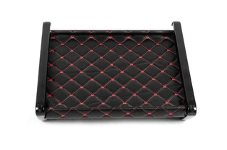 Полиця на панель (Чорна з червоною ниткою) для Mercedes Vito W638 1996-2003 рр