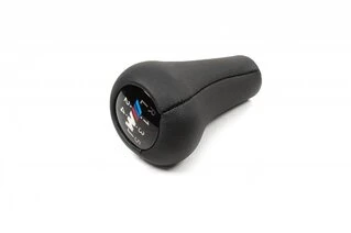 Ручка КПП V1-5ст (шкірозамінник, чорна гладка) для BMW 3 серія E-36 1990-2000 рр