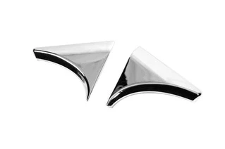 Накладки під спойлер Libao (2 шт, пласт) для Nissan Qashqai 2014-2021 рр