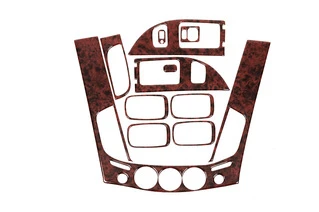 Накладки на панель (11 деталей) Дерево для Mitsubishi L200 2006-2015 рр