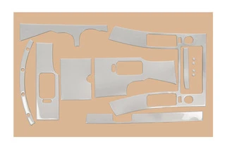 Тюнінг салону (12 деталей) Дерево для Nissan Navara 2006-2015 рр