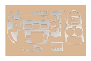 Накладки на панель (Великий комплект) Карбон для Seat Altea 2004-2015 рр