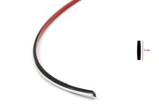 Хром молдинг на метраж sal5b (1 метр, 5 мм)