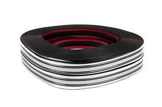 Хром молдинг на метраж sal94 (1 метр, 44.5 мм)