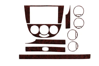 Накладки на панель HB/SW (Meric) Титан для Chevrolet Lacetti