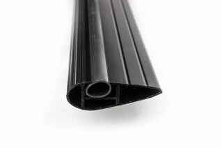 Перемички на рейлінги під ключ (2 шт) Чорний для Peugeot 1007