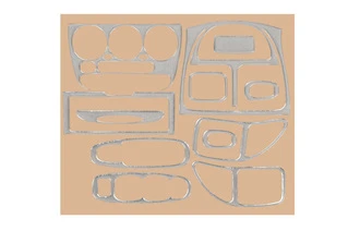 Накладки на панель (алюміній) для Hyundai Accent 2000-2006 рр