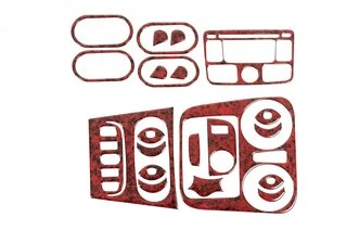 Накладки на панель (Meric, Туреччина) Дерево для Renault Logan II 2013-2022 рр