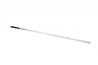 Кромка багажника (нерж.) OmsaLine, Двері ляда - вгору відкривається для Volkswagen T5 2010-2015 рр