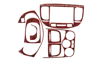 Накладки на панель Темне дерево для Kia Rio 2012-2017 рр