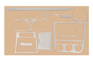 Накладки на панель Алюміній для Volkswagen EOS 2006-2011рр