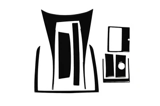 Накладки на панель (1999-2003) Чорний глянець для Opel Omega B рр