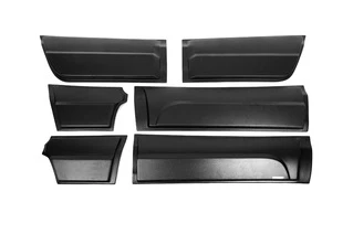 Молдинг двері EuroCap (6 шт, ABS) для Volkswagen Amarok 2010-2022 рр