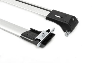 Поперечний багажник на інтегровані рейлінги WingBar (2 шт) Чорний для Honda CRV 2012-2016 рр