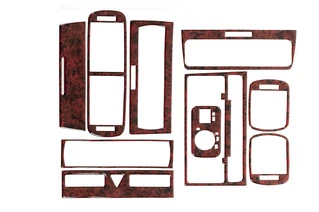 Накладки на панель (2000-2003) Титан для Ауди A3 рр