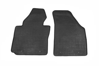 Гумові килимки (2 шт, Polytep) для Volkswagen Caddy 2010-2015 рр