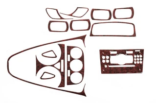 Накладки на панель Дерево для Opel Corsa D 2007-2014 рр