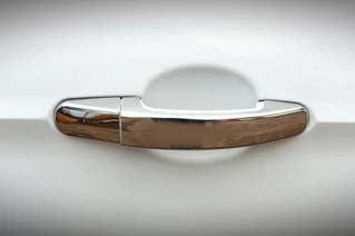 Накладки на ручки (4 шт., нерж.) Без чіпа, Carmos - Турецька сталь для Ford Kuga 2008-2013 рр