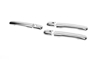 Накладки на ручки (нержавіюча сталь) 3 штуки. OmsaLine - Італійська нержавійка для Mercedes Vito W638 1996-2003 рр